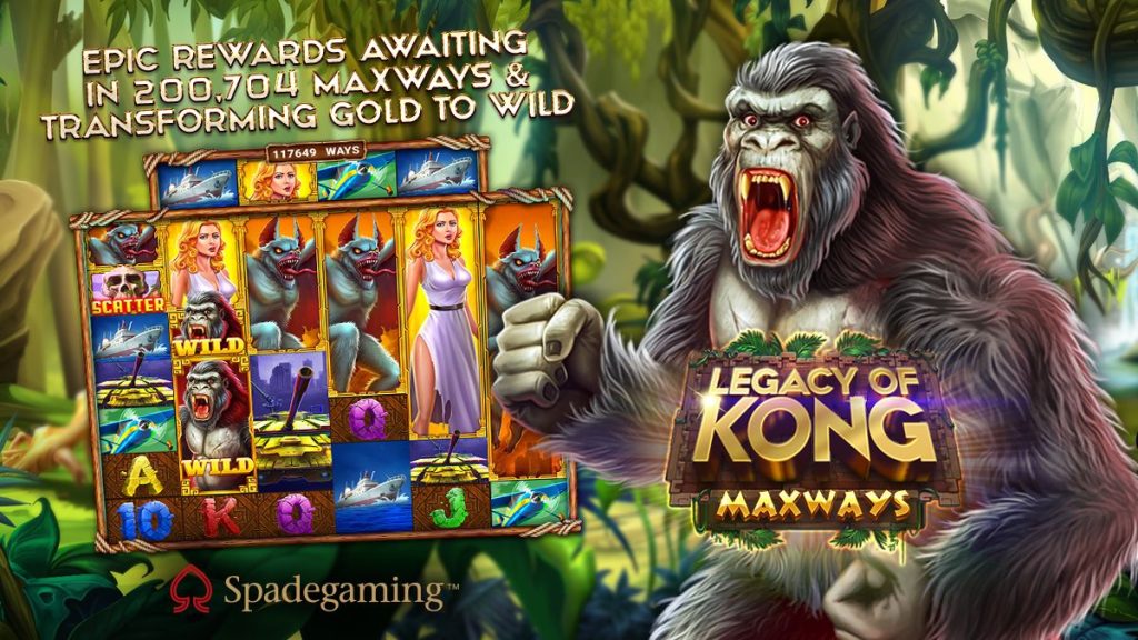 Rekomendasi Slot Online Terpercaya Tergacor Legacy of Kong Maxways