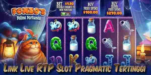 Live RTP Slot Pragmatic Tertinggi